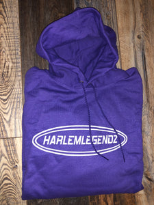 Harlemlegendz OG pull over hoody ( purple )